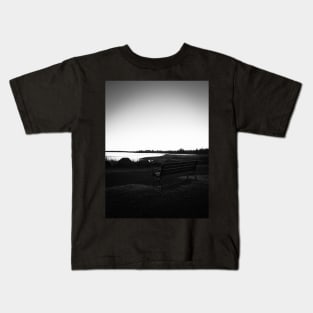 Alone with my thoughts, Sunset V4 Kids T-Shirt